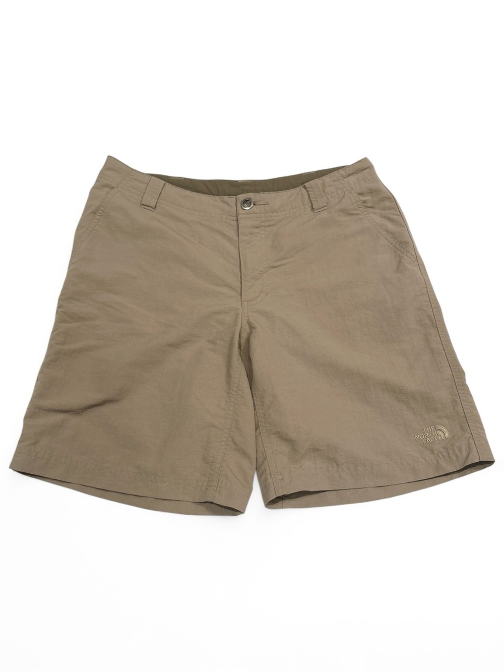 The North Face Women's Khaki Hiking Shorts SZ. 8, Ins. 8” Gorpcore Athleisure
